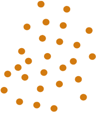 Decorative orange dots